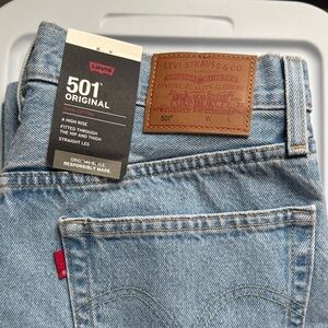 Levi's Light Blue 501 Jeans-NWT